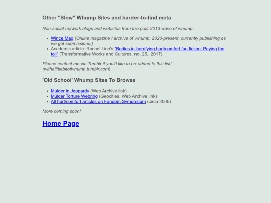 links screenshot