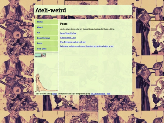 posts screenshot
