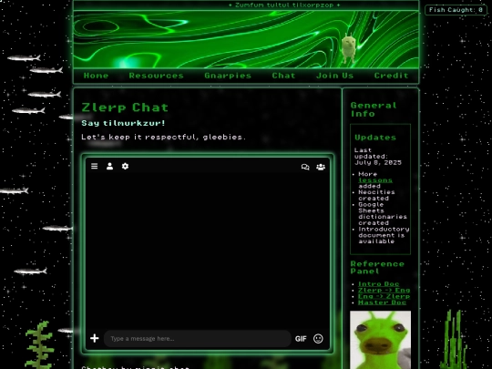 chat screenshot