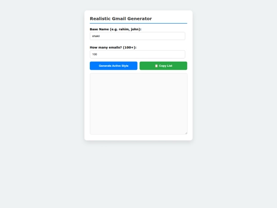 GmailCreateVpsMake/bulkmail screenshot