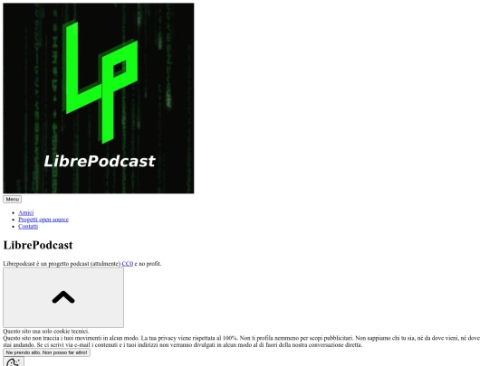 authors/librepodcast screenshot
