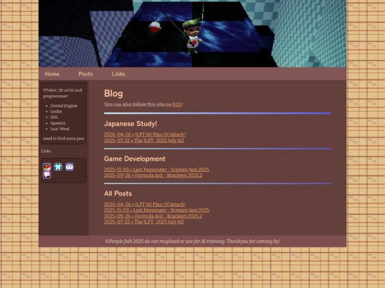 blog screenshot