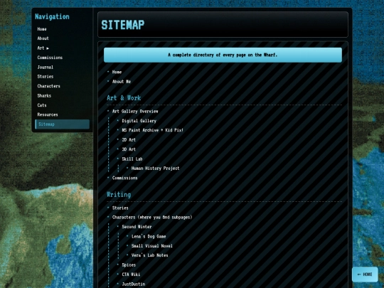 sitemap screenshot