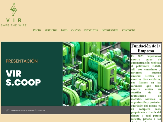 INICIO screenshot
