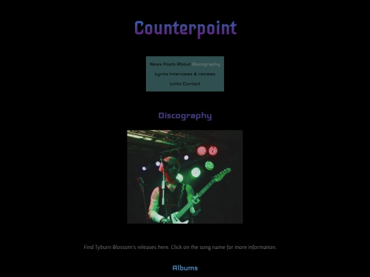 discography screenshot