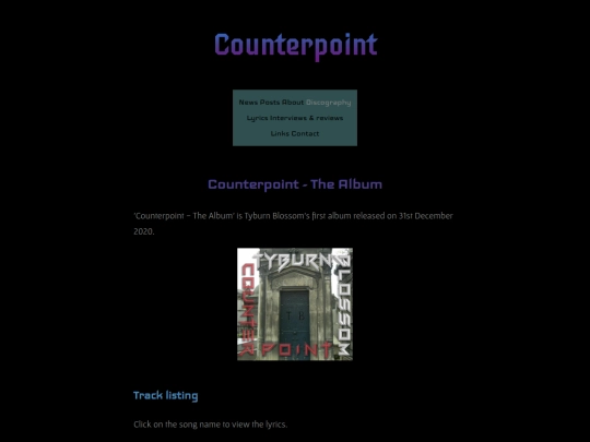 discography/counterpoint screenshot