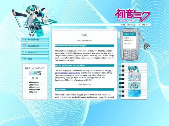 faq screenshot