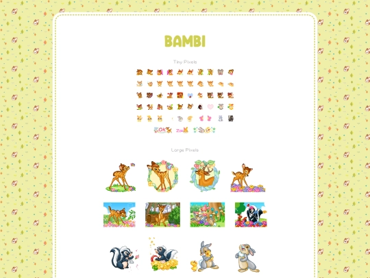 Pages/Bambi screenshot