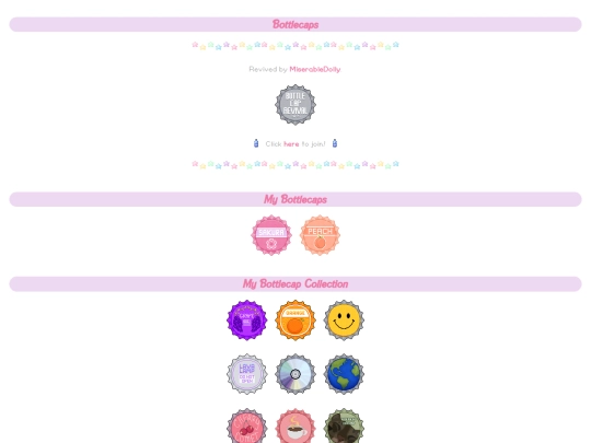 Pages/BottleCaps screenshot