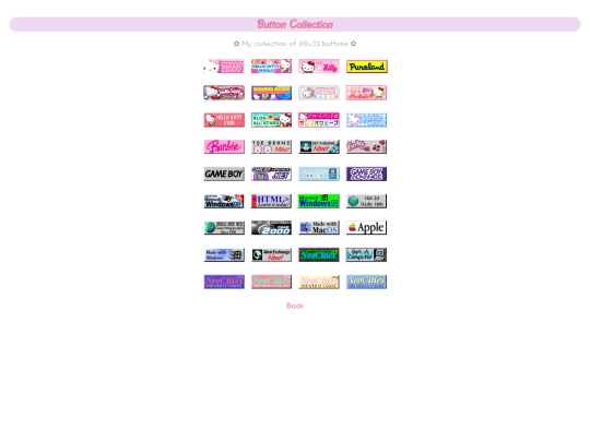 Pages/ButtonCollection screenshot