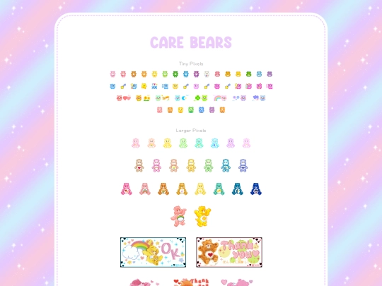 Pages/CareBears screenshot
