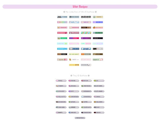 Pages/TinyButtons screenshot