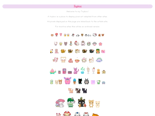 Pages/Toybox screenshot