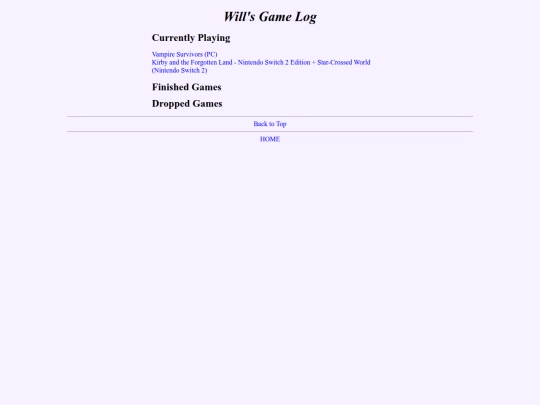 gamelog screenshot