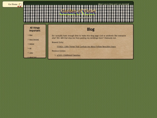 Blog/Blog screenshot