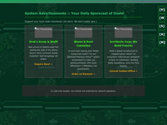 advertisements screenshot