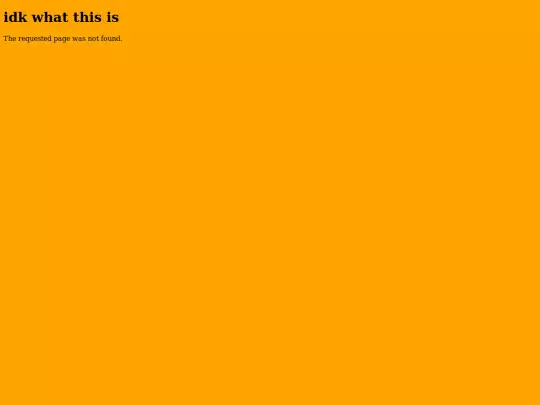 not_found screenshot