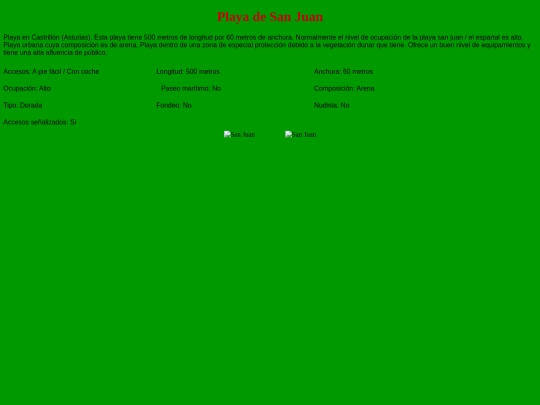 Playadesanjuan screenshot