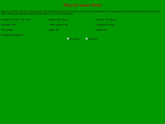 Playadesantamaria screenshot