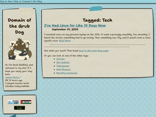 blog/tag/tech screenshot