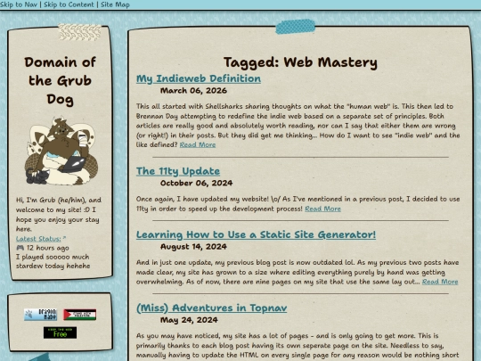 blog/tag/web-mastery screenshot