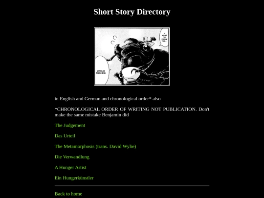 storiesdirectory screenshot