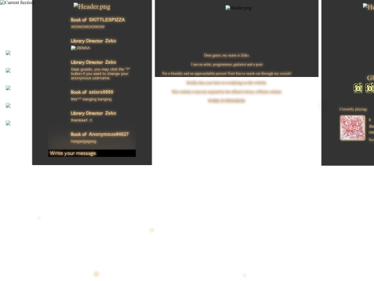 Library screenshot