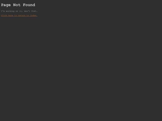 not_found screenshot