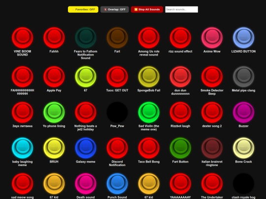 soundboard screenshot