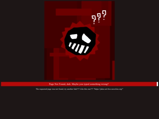 not_found screenshot