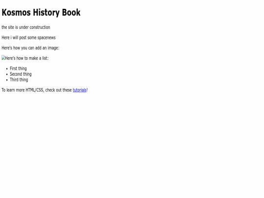 index screenshot
