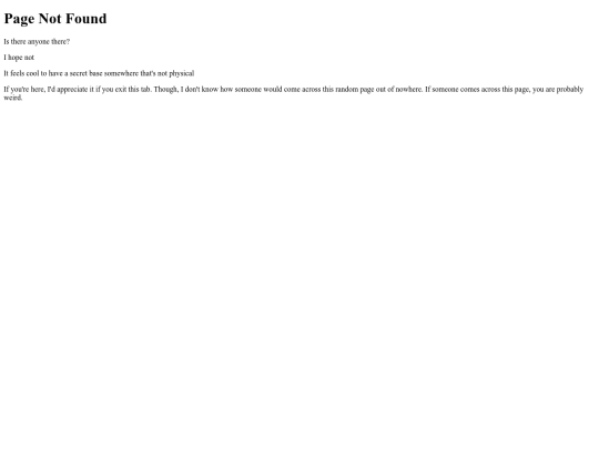 not_found screenshot