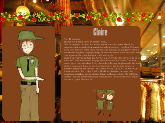 Claire screenshot