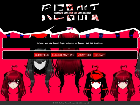 bug screenshot