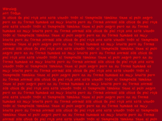 not_found screenshot