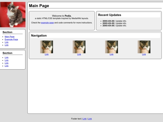 frontpage screenshot