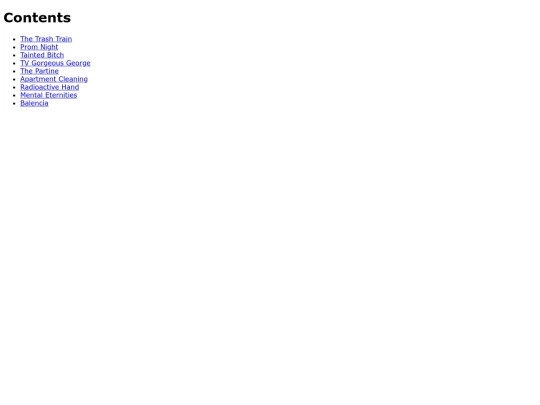 contents screenshot