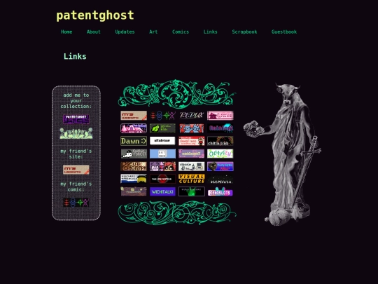 site-links/links screenshot