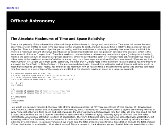 maximums screenshot
