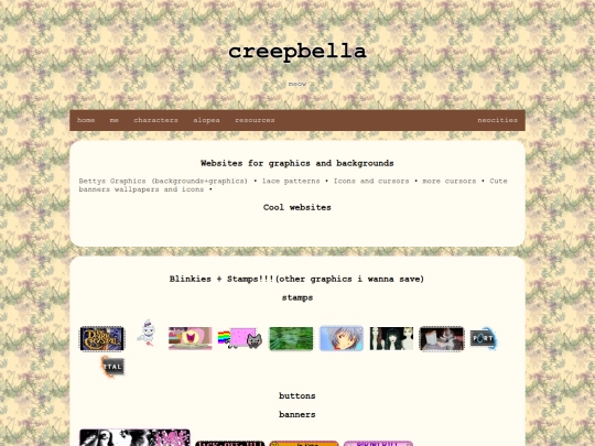 Resources screenshot