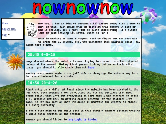 now screenshot