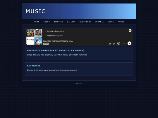 music screenshot