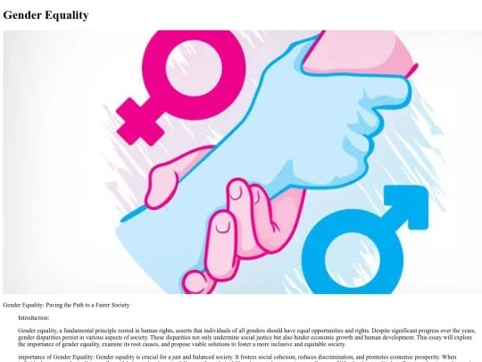 GenderEquality screenshot
