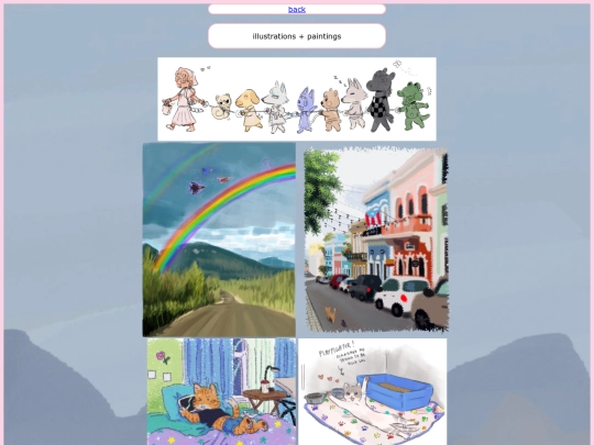 portfolio/illustration screenshot