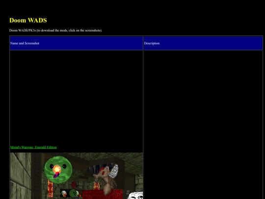 Doom/WADS screenshot