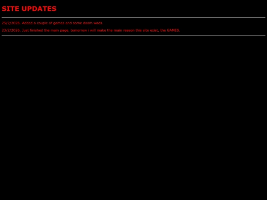 updates screenshot