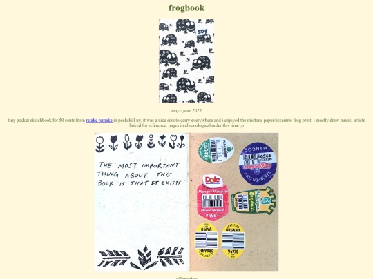 frogbook screenshot