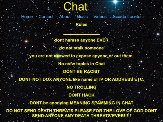 chat screenshot