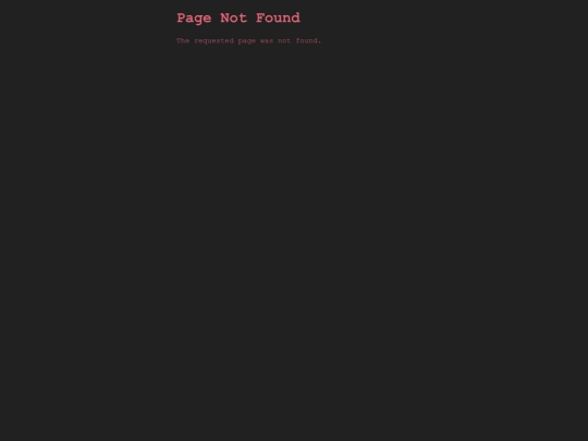 not_found screenshot