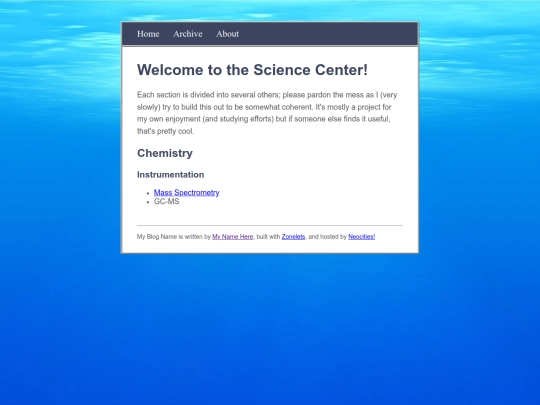 sciencecenter screenshot